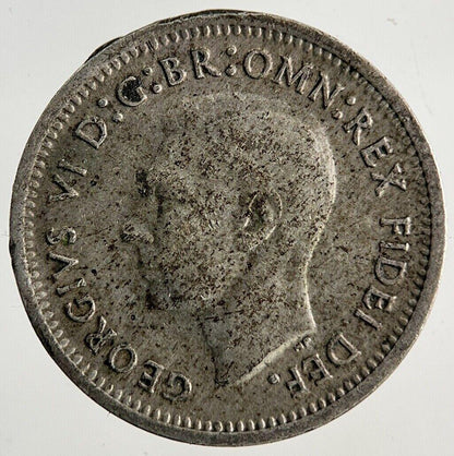 1951 Australia Threepence Silver Coin | Fine Collectable Grade