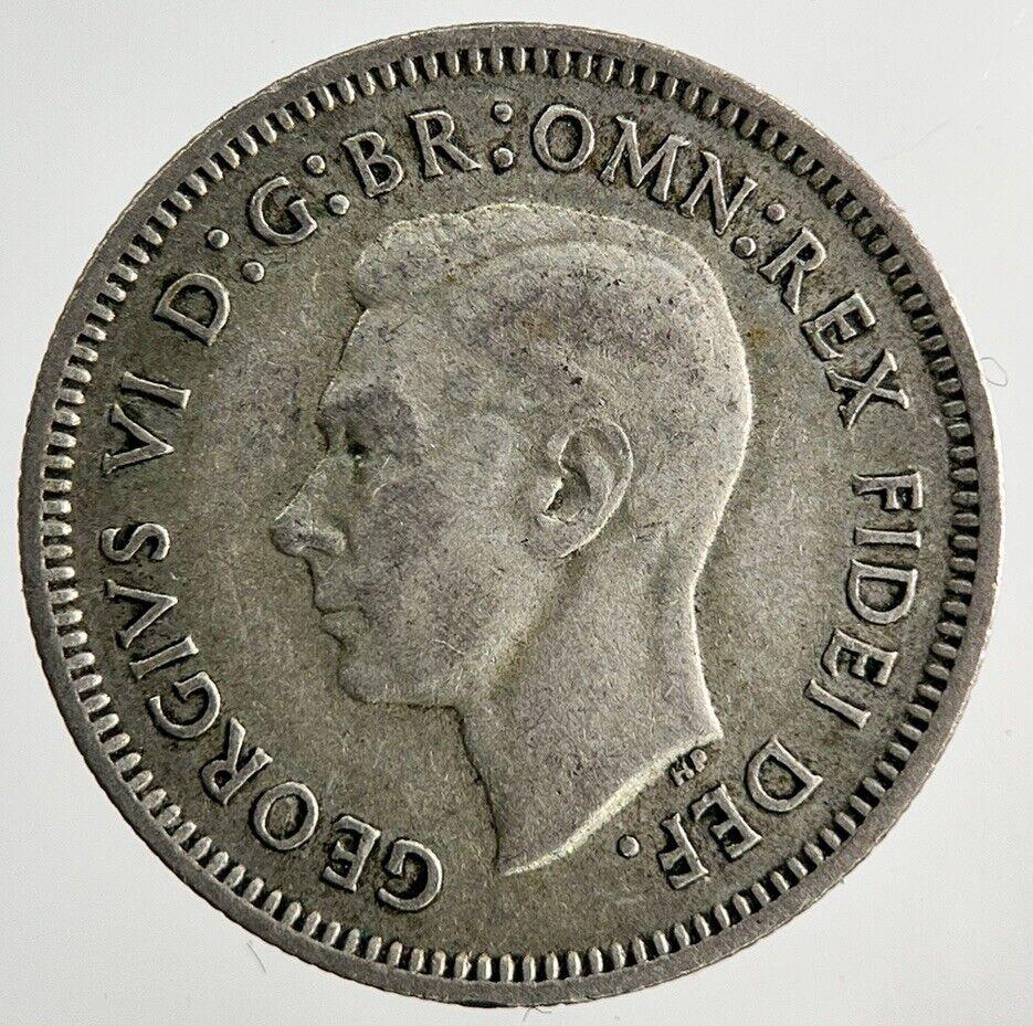 1951 Australia Sixpence Silver Coin | Fine Collectable Grade