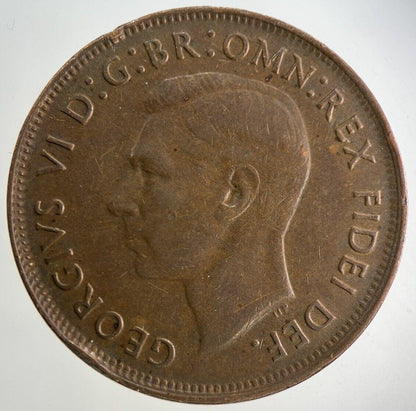 1951 Australia One Penny Coin | Fine Collectable Grade