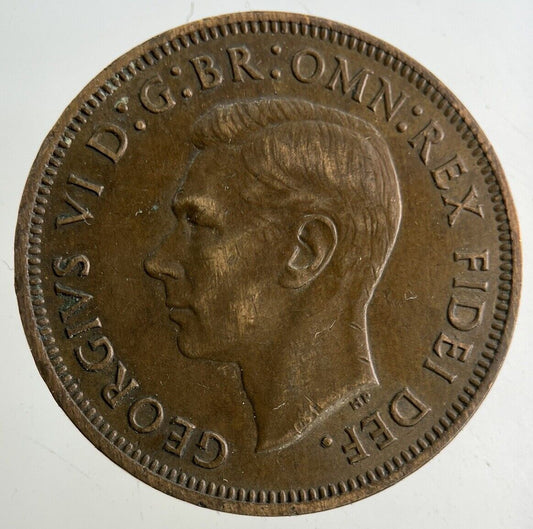 1951 Australia Half-Penny Coin | Fine Collectable Grade