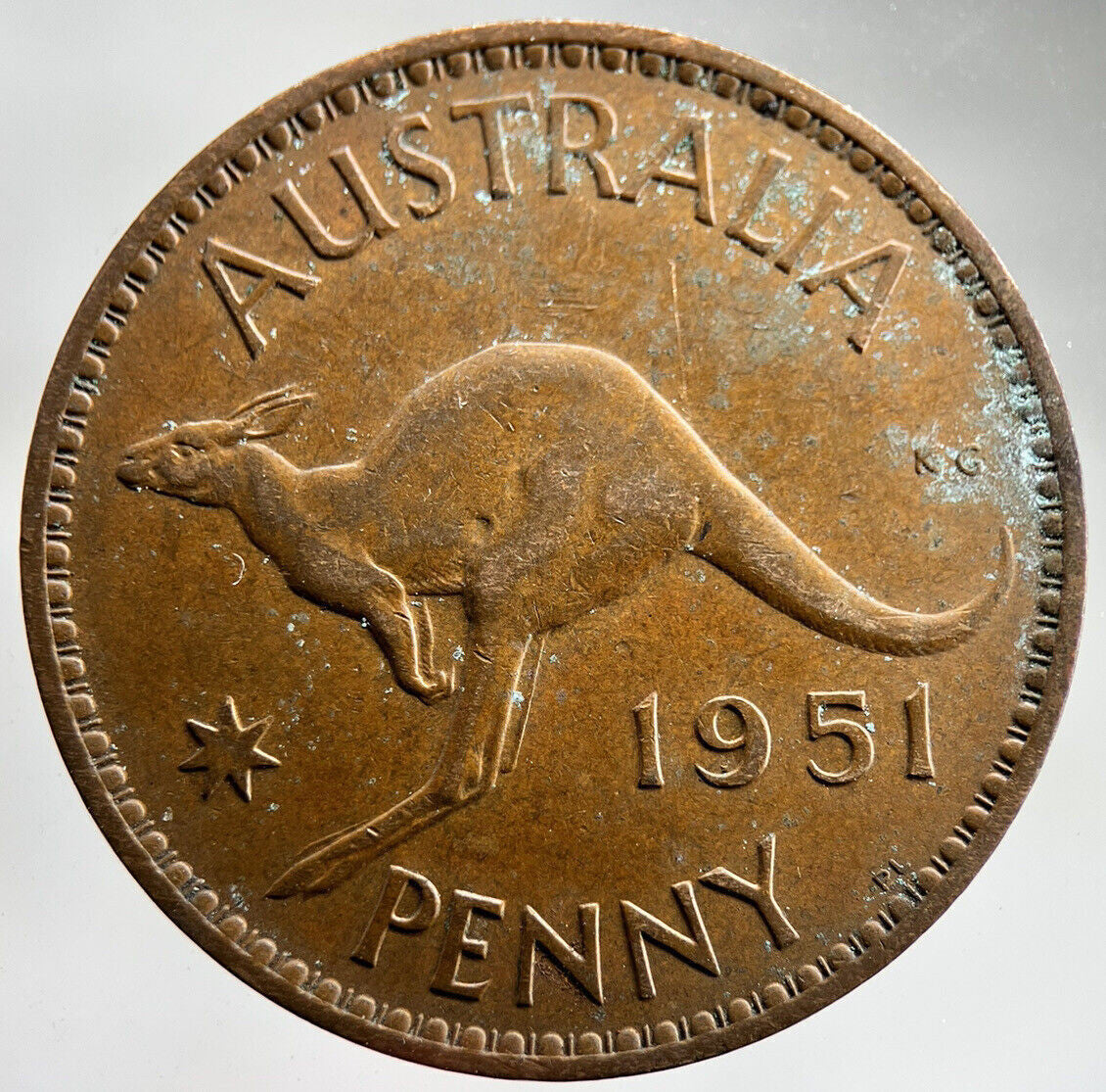 1951 Australia Penny Coin | Fine Collectable Grade | a1618