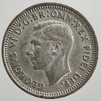 1951 Australia Threepence Silver Coin | Very High Grade | a8001