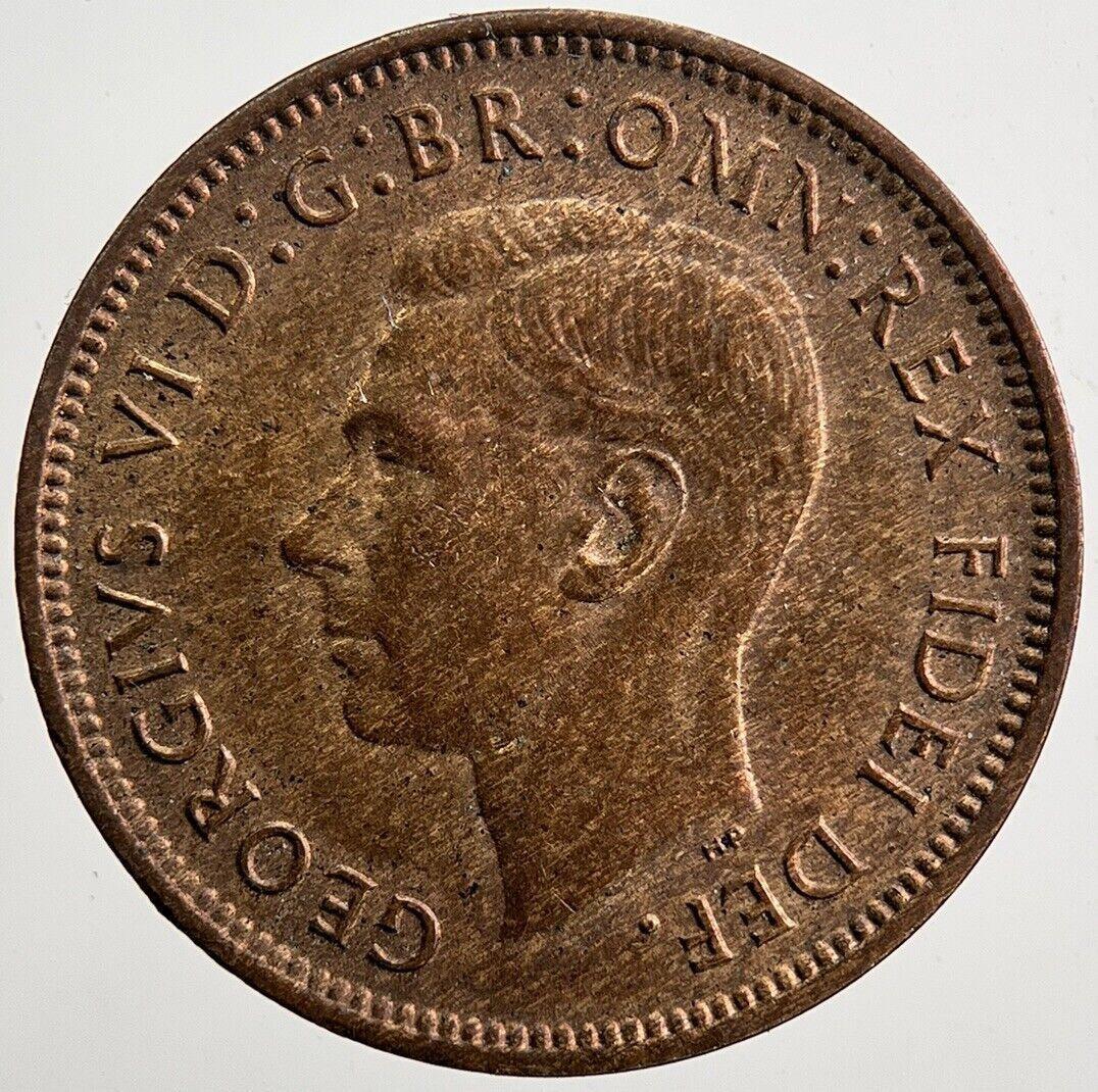 1951 George VI Wren Farthing Coin | Very High Grade | a5965