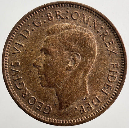 1951 George VI Wren Farthing Coin | Very High Grade | a5965