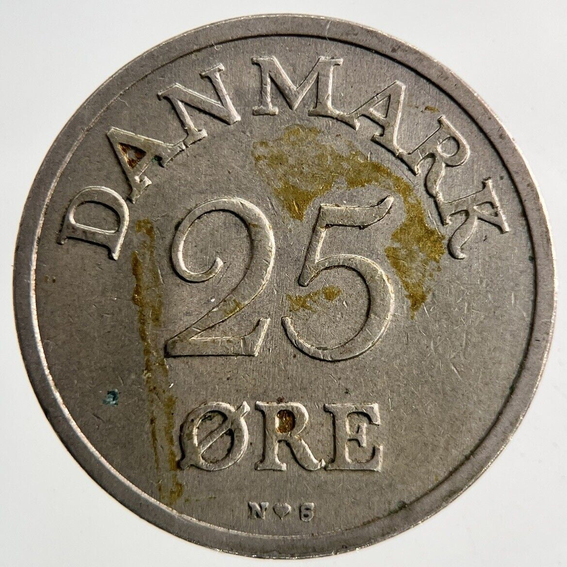 1951 Denmark 25 Ore Coin | Fine Collectable Grade