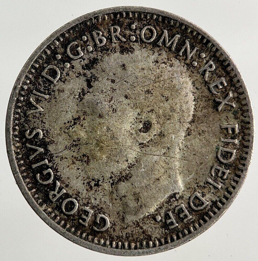 1951 Australia Threepence Silver Coin | Fine Collectable Grade