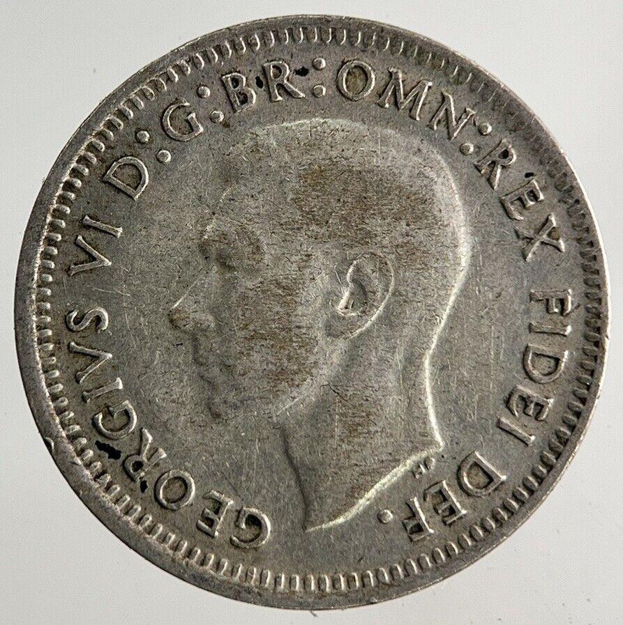 1951 Australia Threepence Silver Coin | Fine Collectable Grade