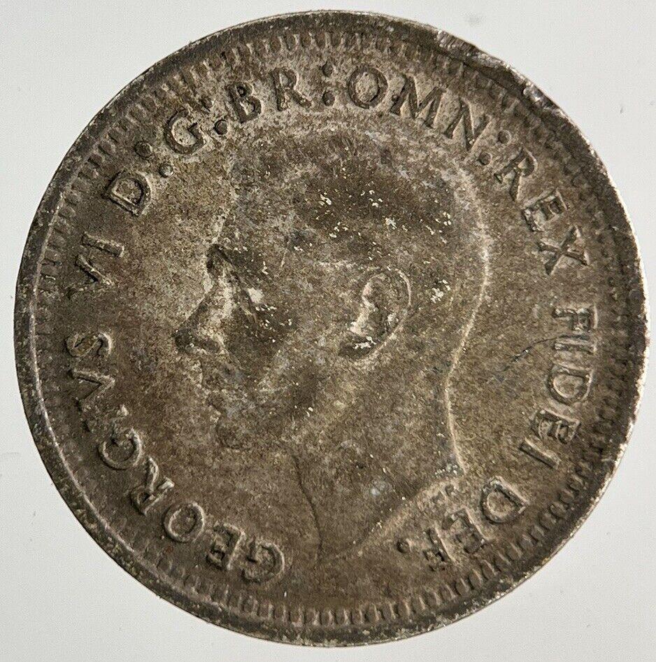 1951 Australia Threepence Silver Coin | Fine Collectable Grade