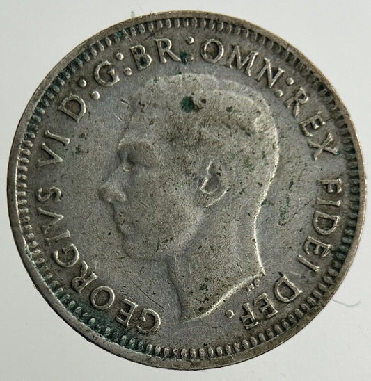 1951 Australia Threepence Silver Coin | Fine Collectable Grade