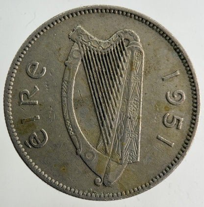 1951 Irish Shilling Coin | Fine Collectable Grade