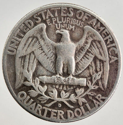 1951-D US American Quarter Silver Coin | Collectable Grade | a8203