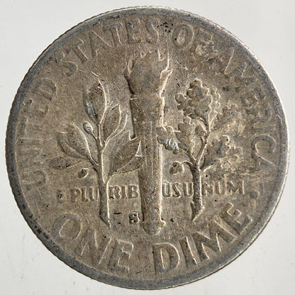 1951-S US USA Roosevelt Dime Silver Coin | Fine Collectable Grade