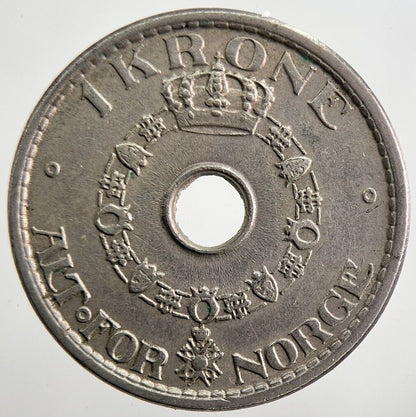 1951 Norway 1 Kroner Coin | Fine Collectable Grade | a7010