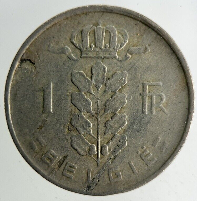 1952 Belgium 1 Franc Coin | Fine Collectable Grade