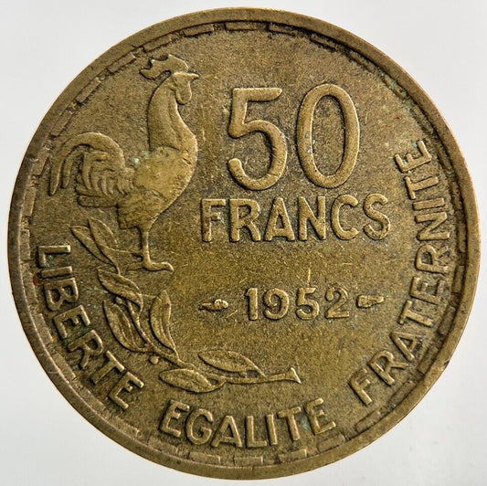 1952 France 50 Francs Coin | Fine Collectable Grade