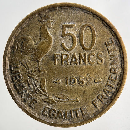 1952 France 50 Francs Coin | Fine Collectable Grade