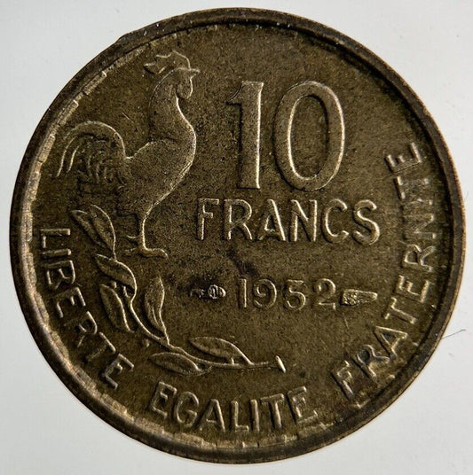1952 France 10 Francs Coin | Fine Collectable Grade
