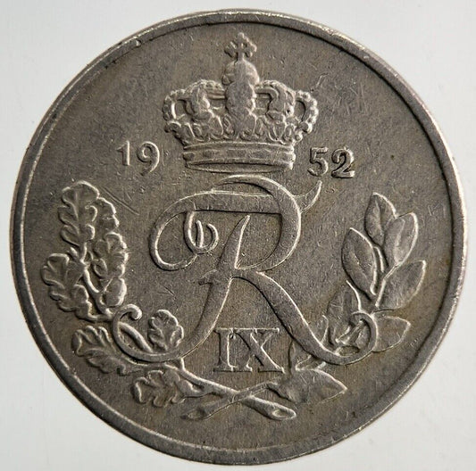 1952 Denmark 10 Ore Coin | Fine Collectable Grade