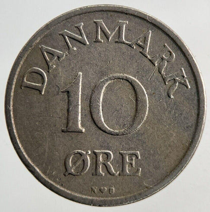 1952 Denmark 10 Ore Coin | Fine Collectable Grade