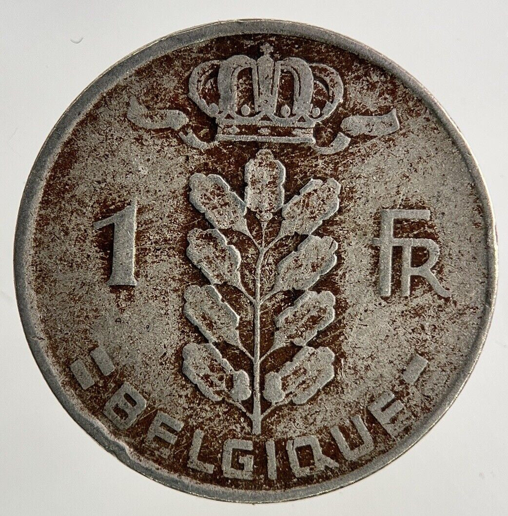 1952 Belgium 1 Franc Coin | Collectable Grade