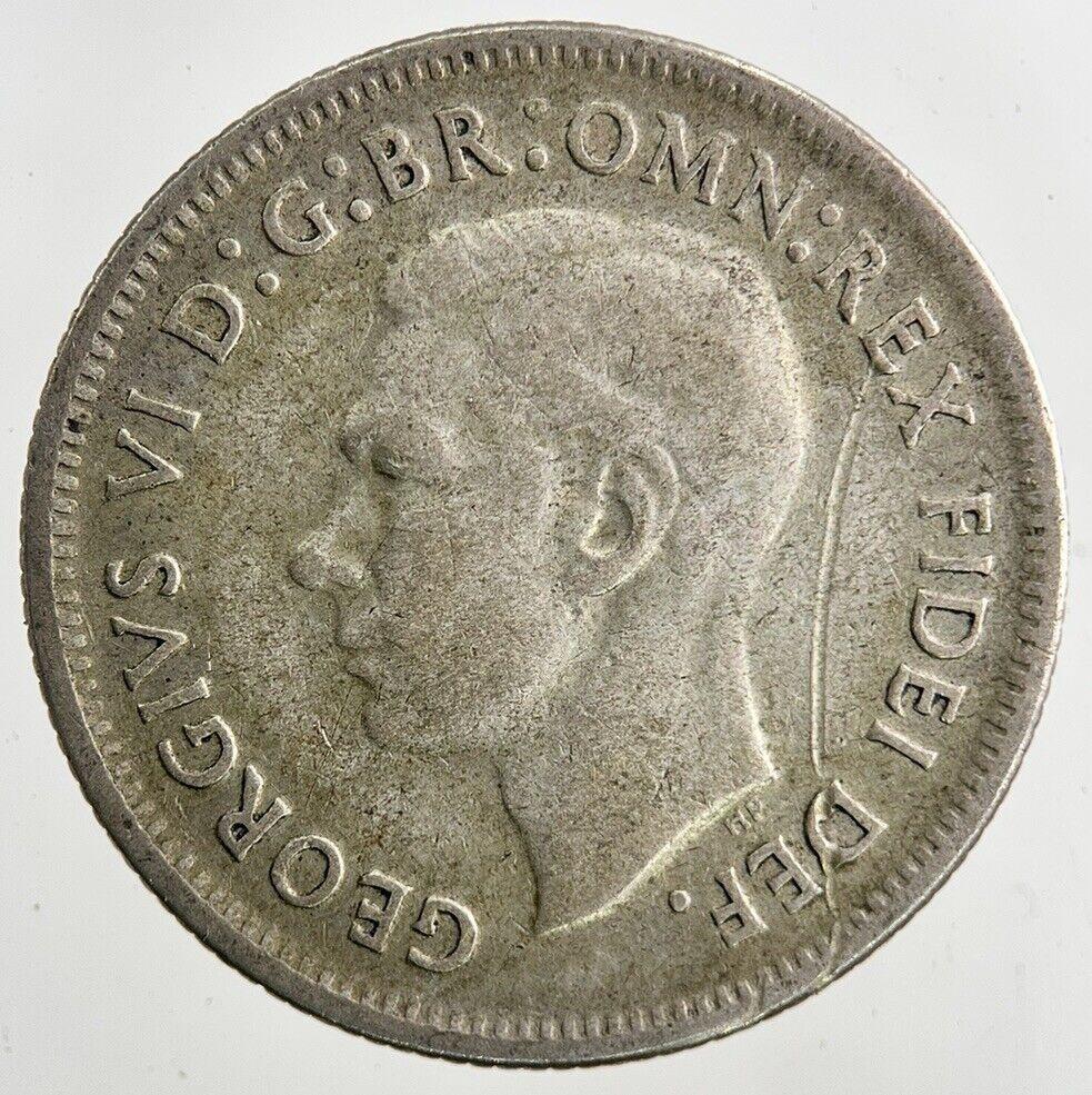 1952 Australia Shilling Silver Coin | Fine Collectable Grade