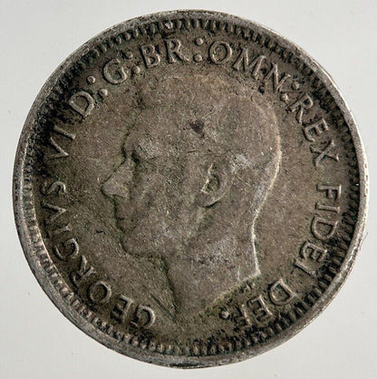 1952 Australia Threepence Silver Coin | Fine Collectable Grade