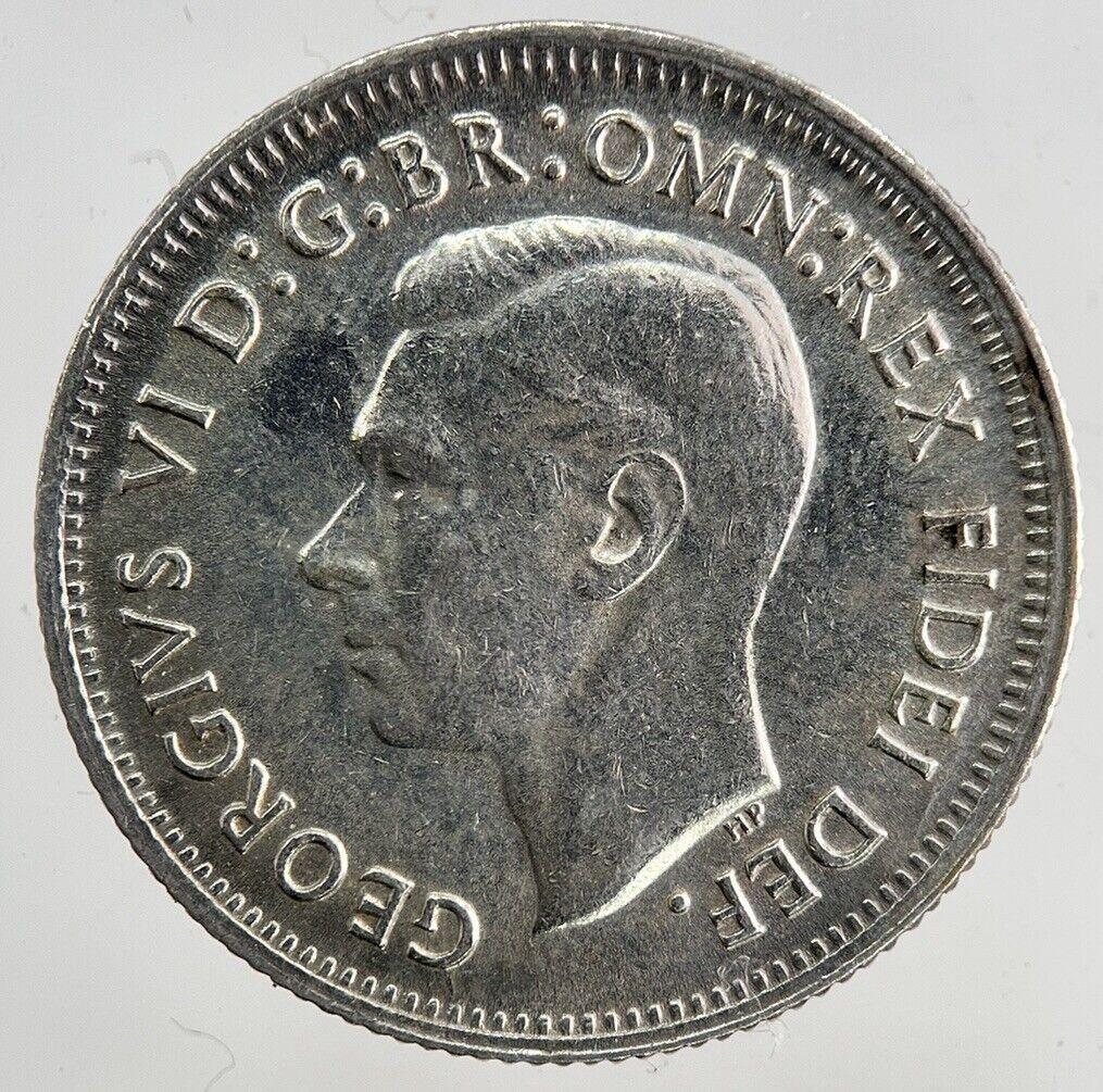 1952 Australia Shilling Silver Coin | Fine Collectable Grade