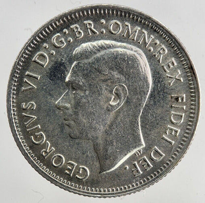 1952 Australia Shilling Silver Coin | Fine Collectable Grade