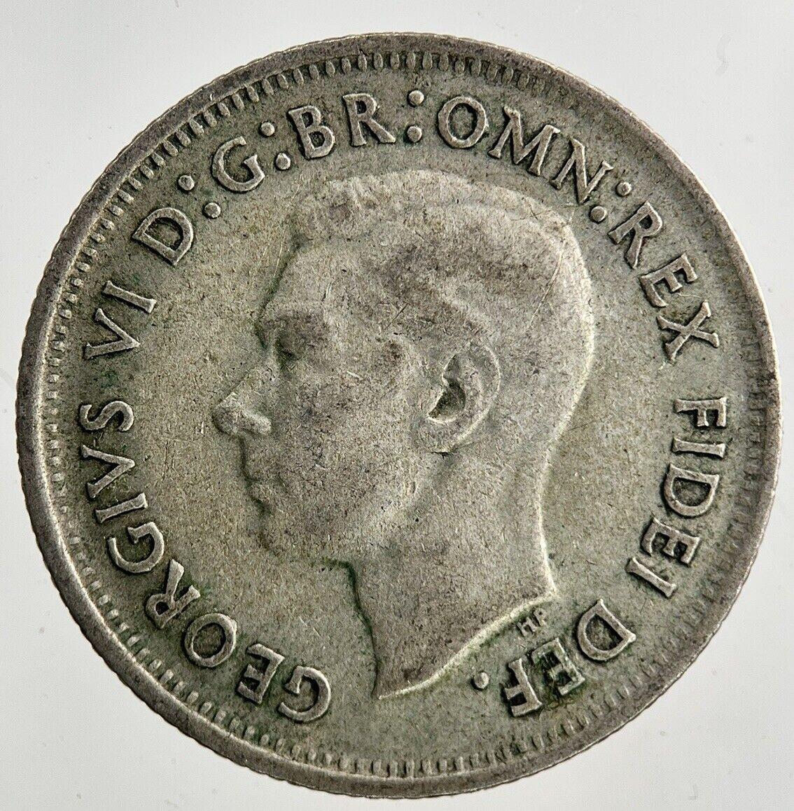 1952 Australia Shilling Silver Coin | Fine Collectable Grade