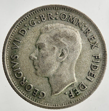 1952 Australia Shilling Silver Coin | Fine Collectable Grade