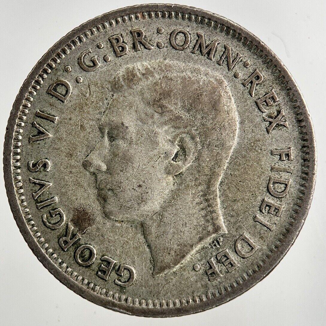 1952 Australia Shilling Silver Coin | Fine Collectable Grade