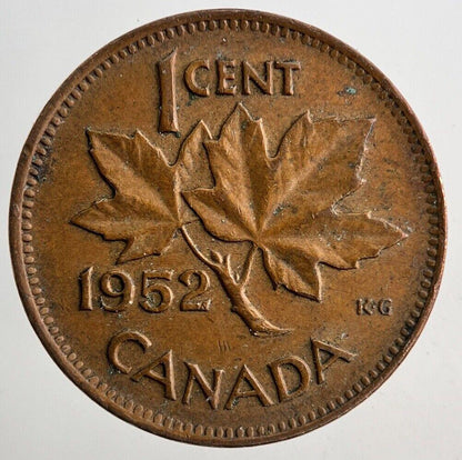 1952 Canada 1 Cent Coin | Very High Grade