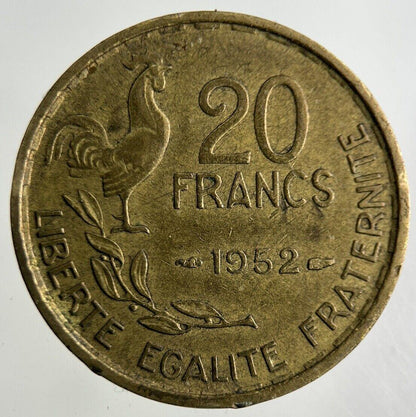 1952 France 20 Francs Coin | Fine Collectable Grade