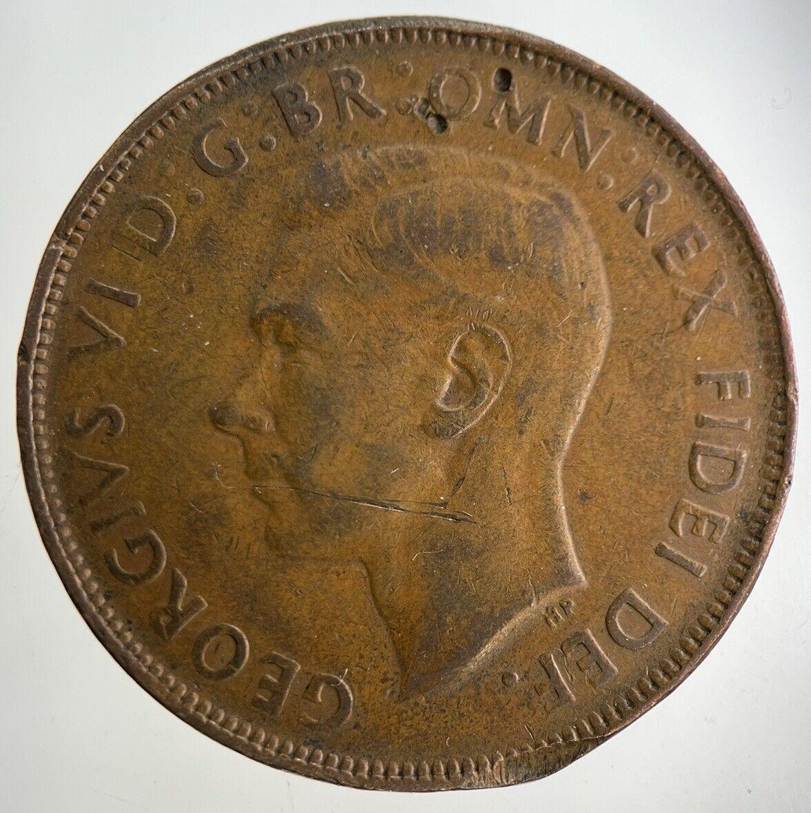 1952 Australia One Penny Coin | Fine Collectable Grade