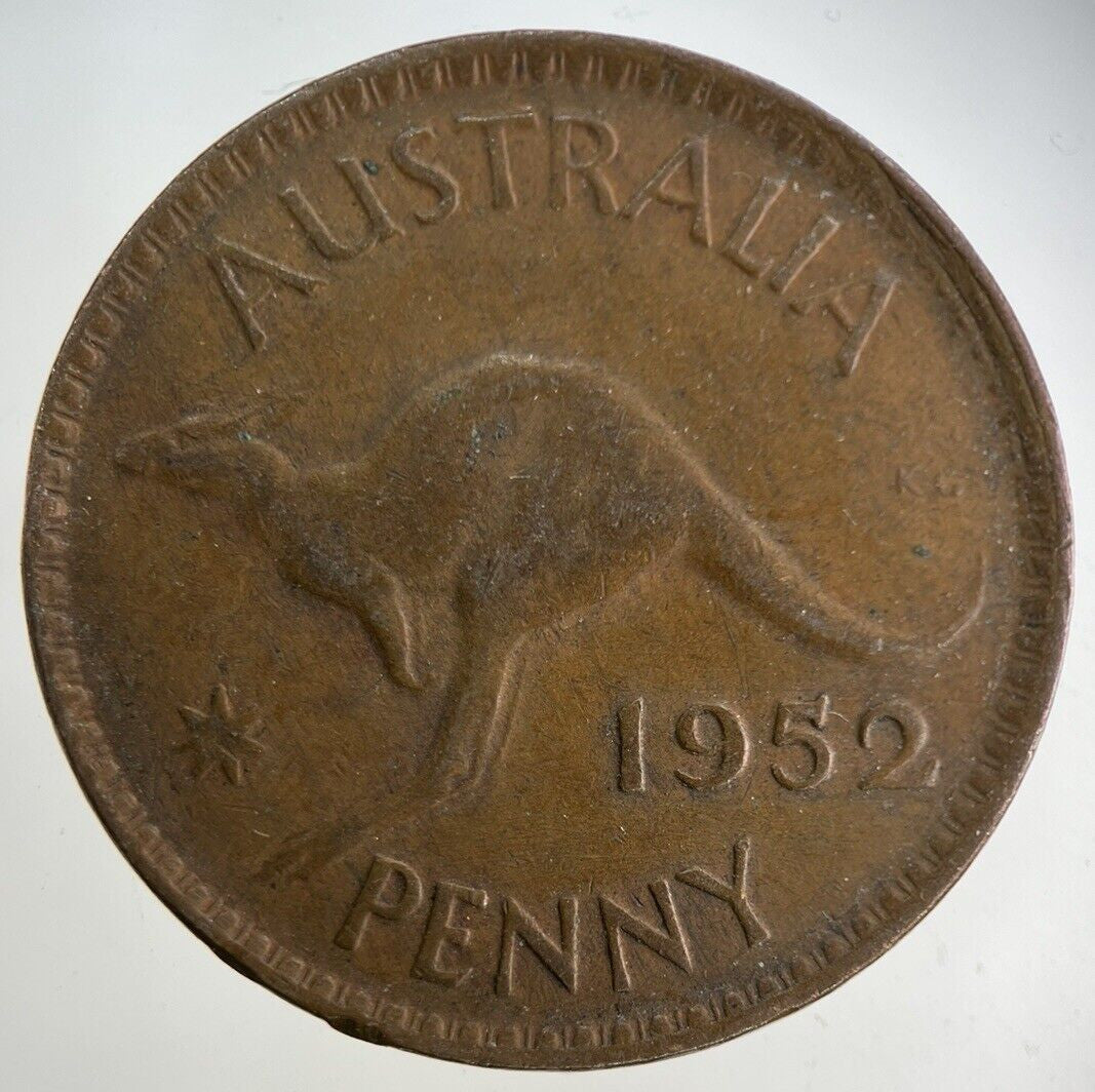 1952 Australia One Penny Coin | Fine Collectable Grade