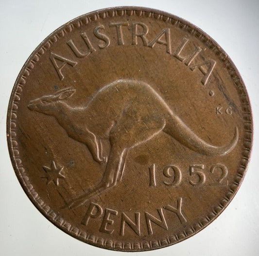 1952 Australia One Penny Coin | Fine Collectable Grade