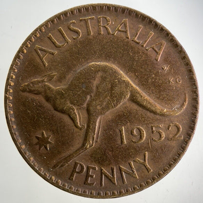 1952 Australia One Penny Coin | Fine Collectable Grade