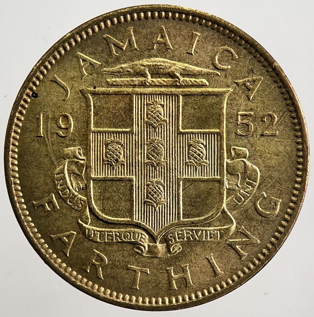 1952 Jamaica Farthing Coin | Very High Grade | a5637