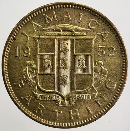 1952 Jamaica Farthing Coin | Very High Grade | a5637