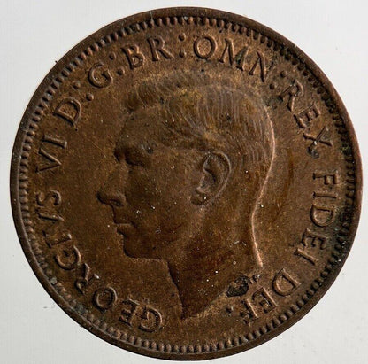 1952 George VI Wren Farthing Coin | Very High Grade