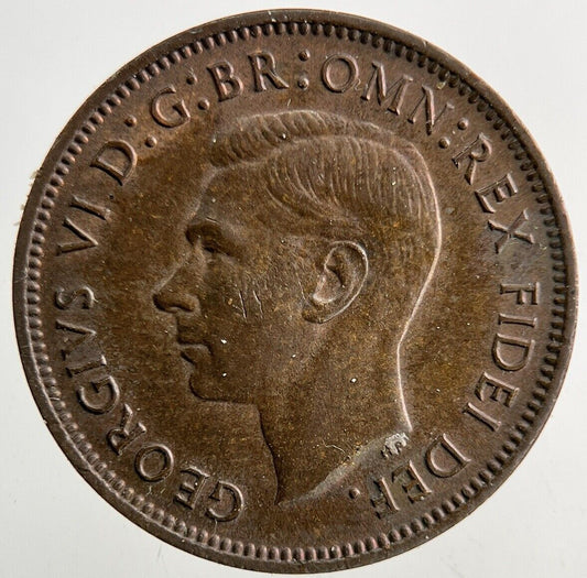 1952 George VI Wren Farthing Coin | Very High Grade