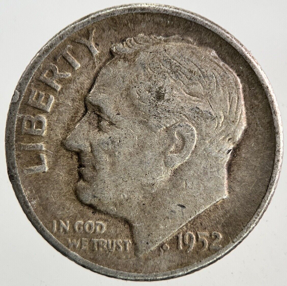 1952 US USA Roosevelt Dime Silver Coin | Collectable Grade