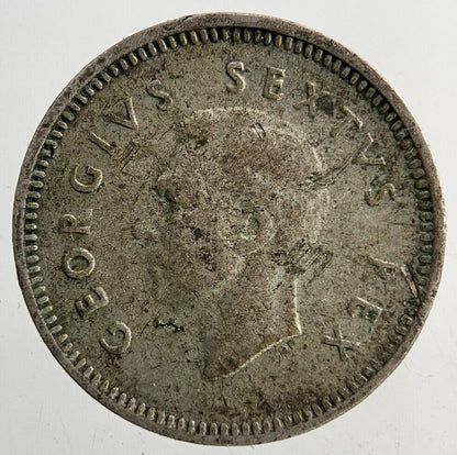 1952 South Africa Threepence Silver Coin | Collectable Grade