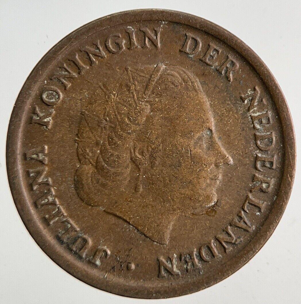 1952 Netherlands 1 Cent Coin | Fine Collectable Grade