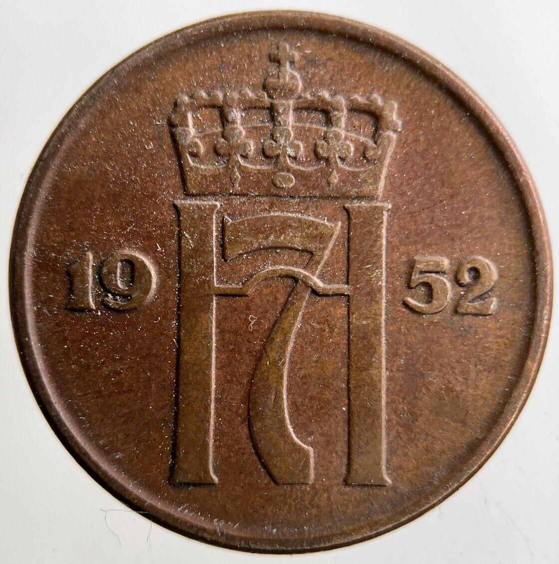 1952 Norway 5 Ore Coin | Fine Collectable Grade