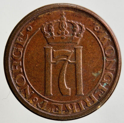 1952 Norway 1 Ore Coin | Fine Collectable Grade