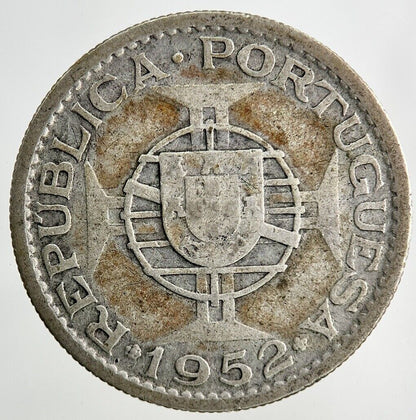 1952 Portugal Mozambique 10 Escudos Silver Coin | Collectable Grade