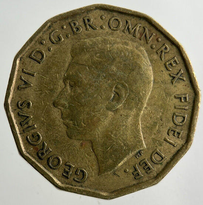1952 George VI Threepence Coin | Fine Collectable Grade