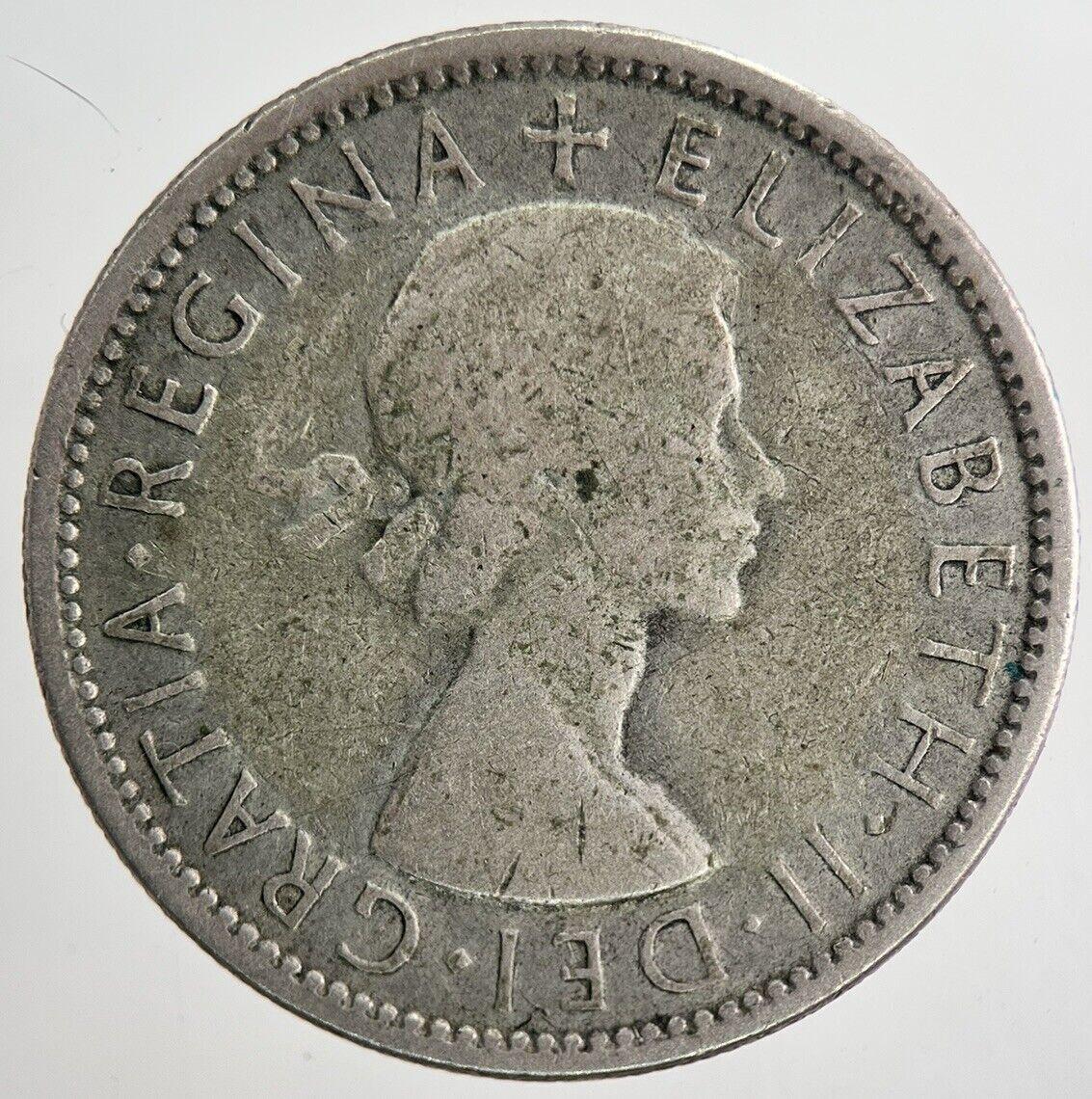 1953 Australia Florin Silver Coin | Fine Collectable Grade | a6739