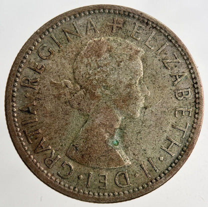 1953 Australia Florin Silver Coin | Fine Collectable Grade